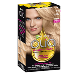 Olia - Brilliantly Olia. Our first oil-powered, permanent hair color gives you long lasting, brilliantly dimension hair color and visibly healthier hair.